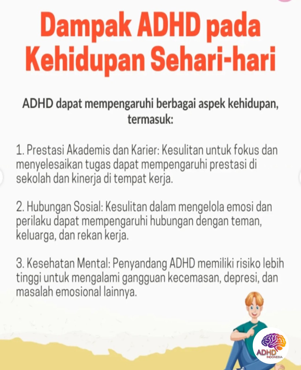 ADHD dan Hubungan Sosial Anak di Lingkungan Sekolah di Kota Padang Panjang