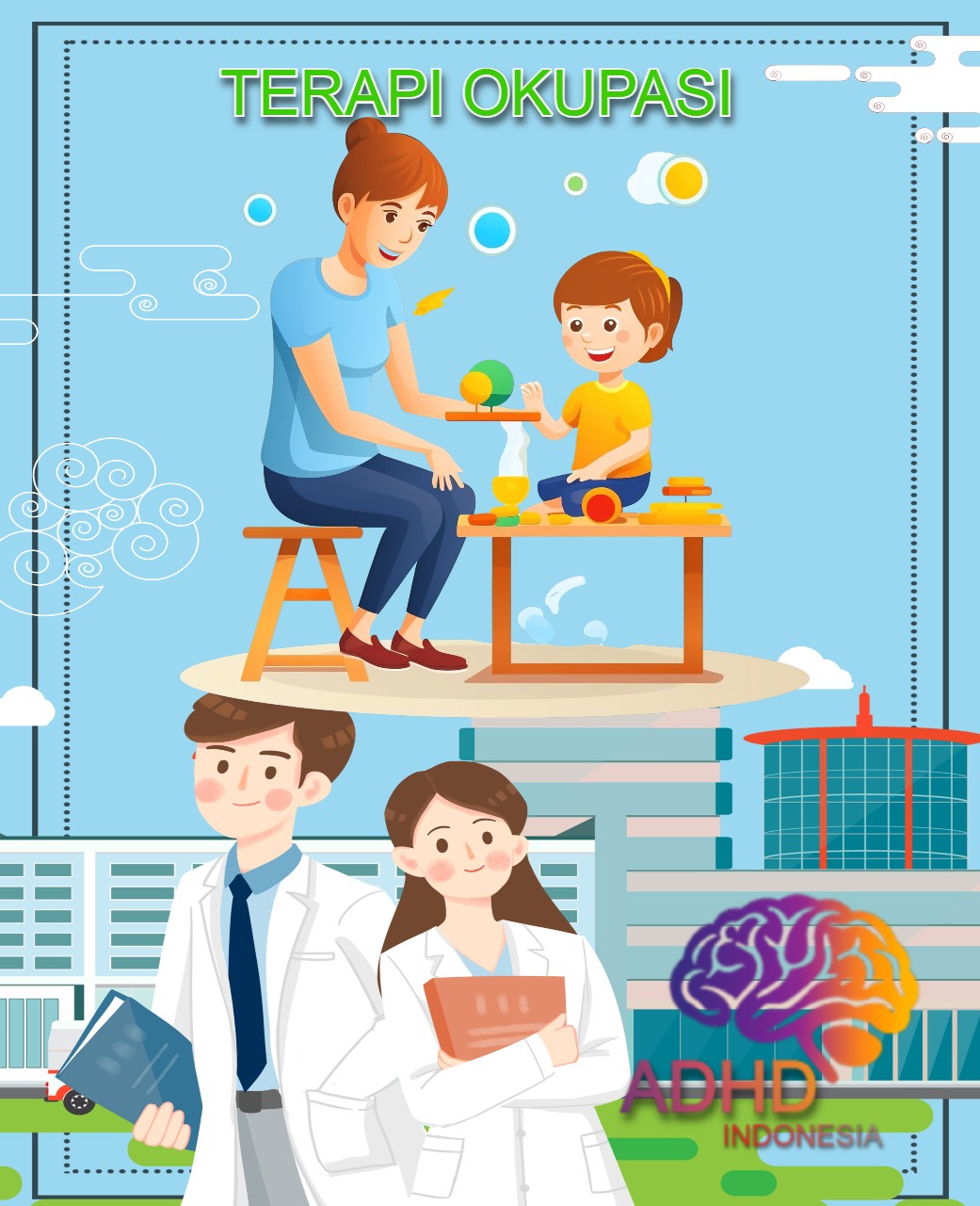 Rujukan untuk Terapi Okupasi untuk Anak ADHD Indonesia Kota Padang Panjang